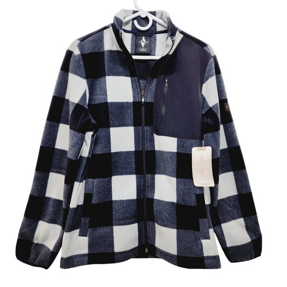 Skechers Mens Full Zip Jacket Size Small Black / White Lightweight & Comfortable - Picture 1 of 13